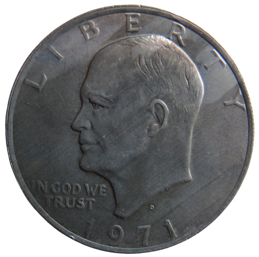 1971 USA Eisenhower $1 One Dollar Coin