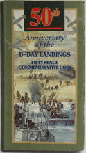 Load image into Gallery viewer, 1994 Great Britain 50p Fifty Pence Coin Pack - D-Day Landing
