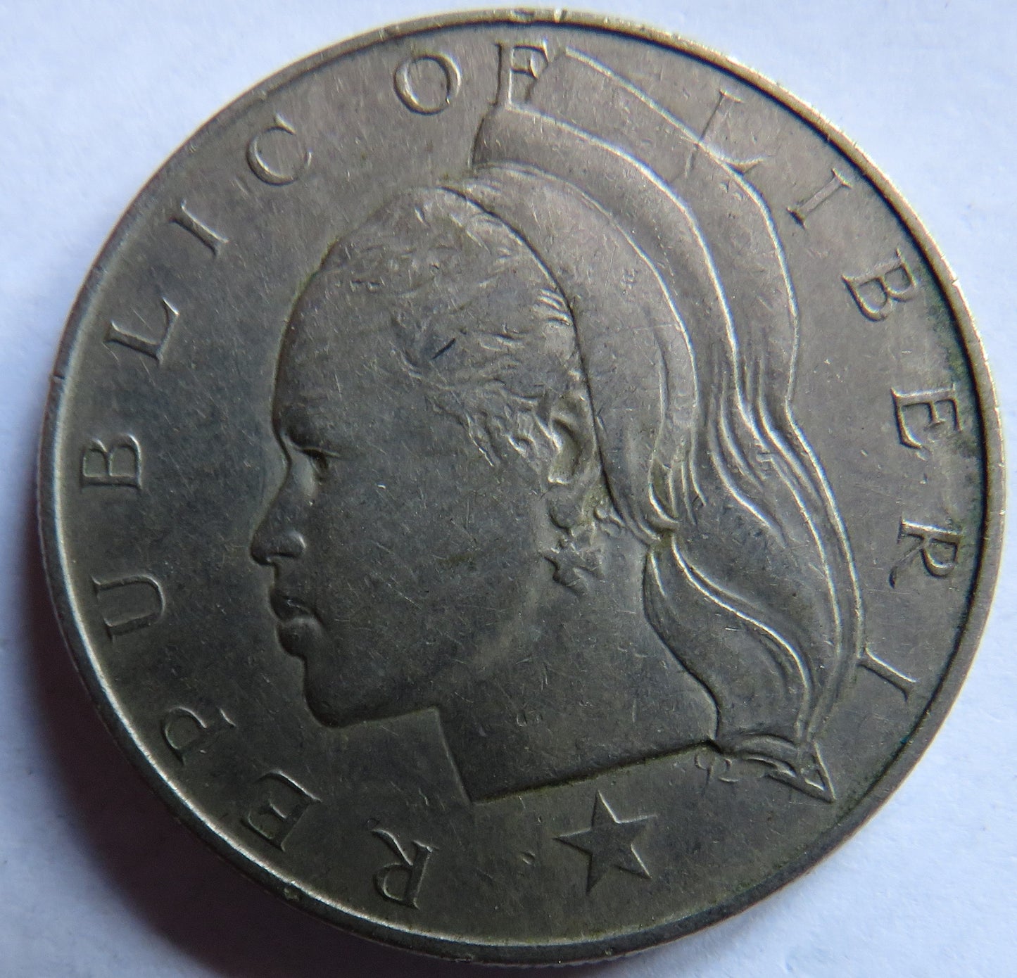 1968 Liberia 50 Cents Coin