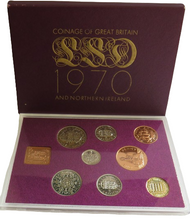 Load image into Gallery viewer, 1970 Coinage of Great Britain &amp; Northern Ireland Proof Set
