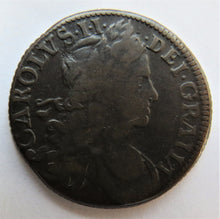 Load image into Gallery viewer, 1680 King Charles II Ireland Halfpenny Coin
