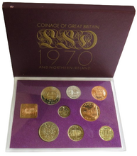 Load image into Gallery viewer, 1970 Coinage of Great Britain &amp; Northern Ireland Proof Set
