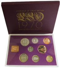 Load image into Gallery viewer, 1970 Coinage of Great Britain &amp; Northern Ireland Proof Set
