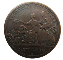 Load image into Gallery viewer, 1835 American Institute New York R &amp; W Robinson Token
