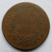 Load image into Gallery viewer, 1835 East India Company 1/2 Anna Coin
