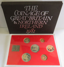 Load image into Gallery viewer, 1981 Coinage of Great Britain &amp; Northern Ireland Proof Set
