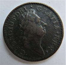 Load image into Gallery viewer, 1723 William Woods Ireland / Colonial America Farthing Coin
