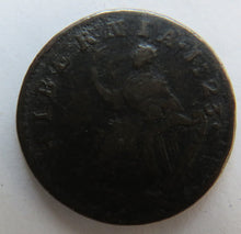 Load image into Gallery viewer, 1723 William Woods Ireland / Colonial America Farthing Coin
