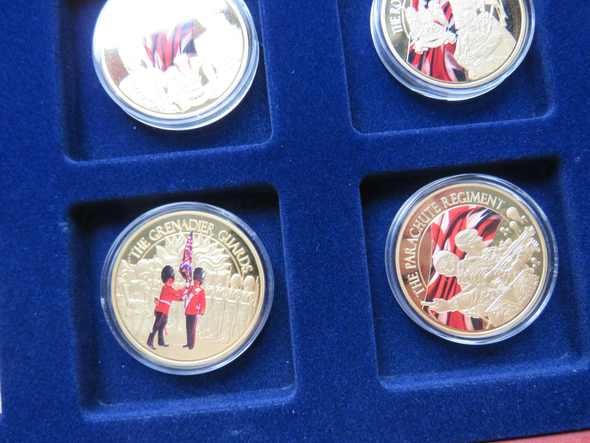 The Royal Regiments Commemorative Coin / Medal Set 2021