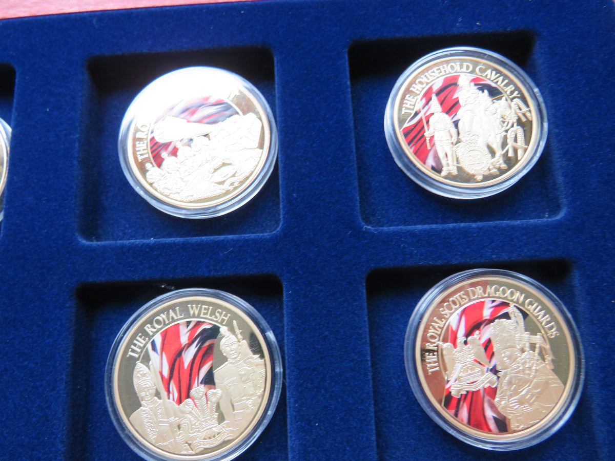 The Royal Regiments Commemorative Coin / Medal Set 2021