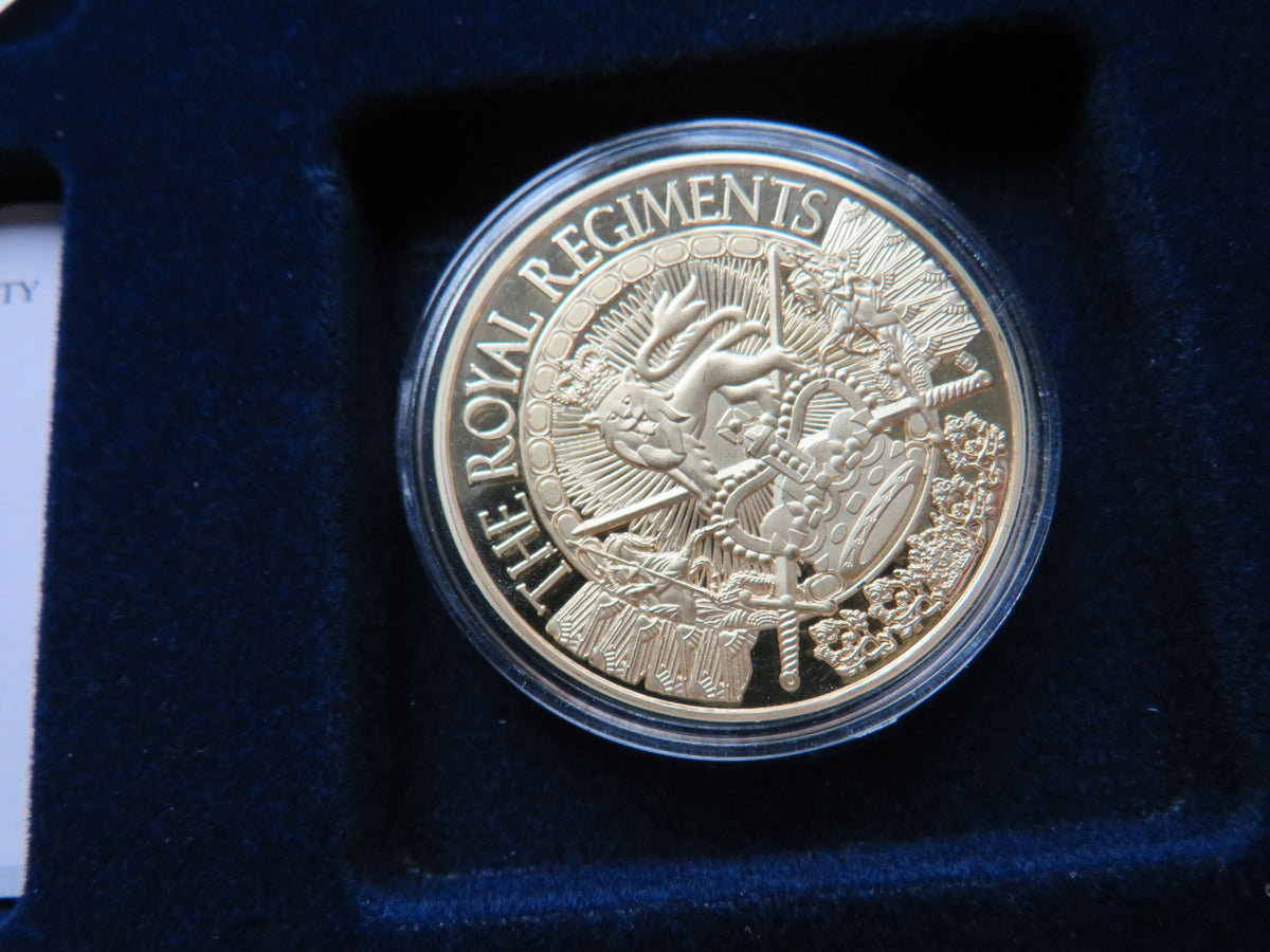 The Royal Regiments Commemorative Coin / Medal Set 2021