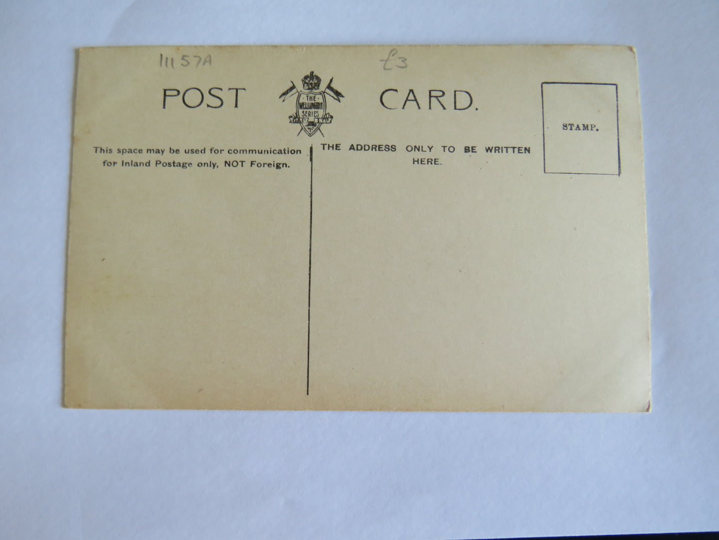 Antique Postcard of H.M.S. Victorious 1st Battleship 14,900 Tons