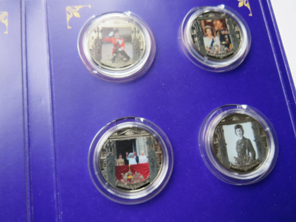 Queen Elizabeth II 1926-2022 Gibraltar Proof Crown Coin Set