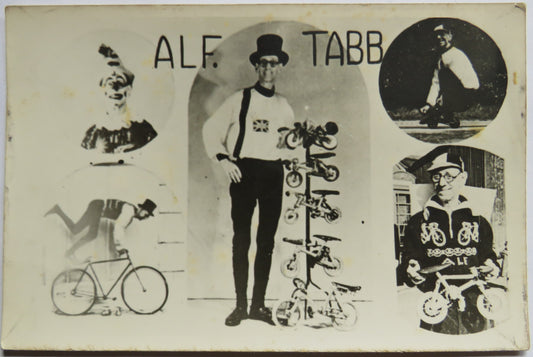 Vintage Postcard of Alf. Tabb, Cycle maker from Kidderminster image 1
