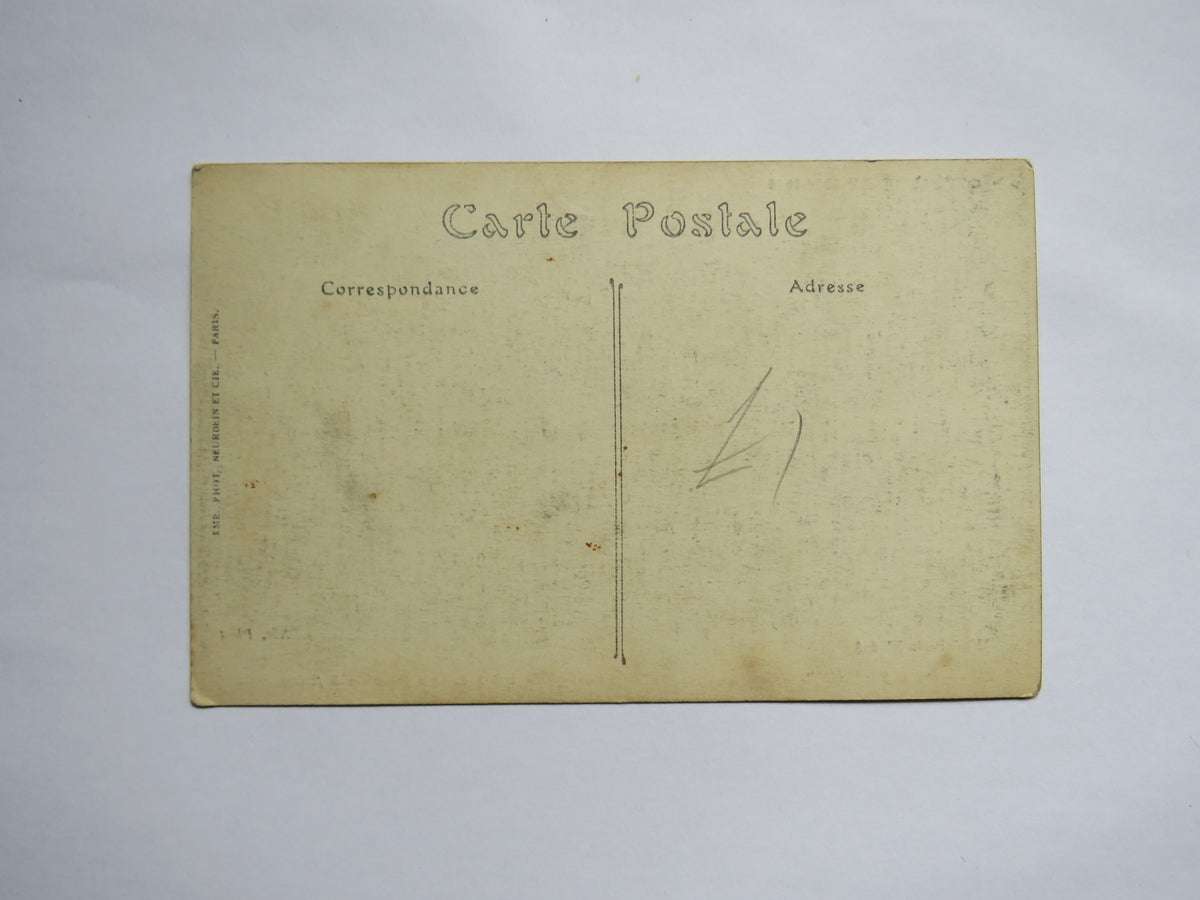 Vintage Postcard of Campagne De 1914 - 1916, In the Somme a French I55 Firing