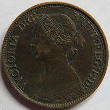 Load image into Gallery viewer, 1866 Queen Victoria Farthing Coin - Great Britain
