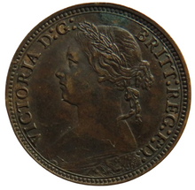 Load image into Gallery viewer, 1878 Queen Victoria Farthing Coin - Great Britain
