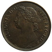 Load image into Gallery viewer, 1891 Queen Victoria Farthing Coin - Great Britain
