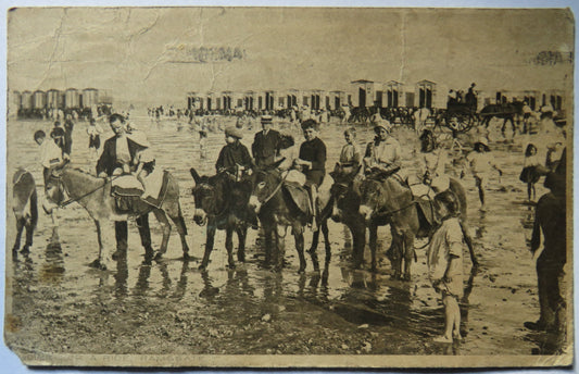 Vintage Postcard of Going For A Ride Ramsgate 1921