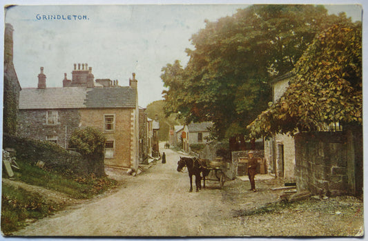 Vintage Postcard of Grindleton 1920