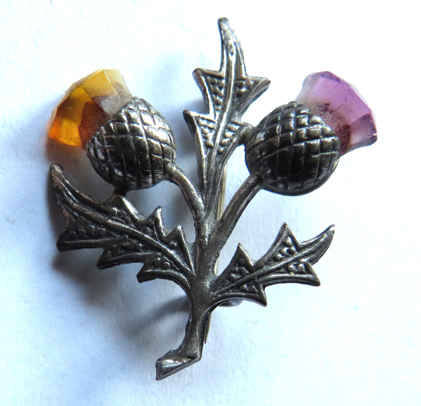 Sterling Silver Scottish Thistle Brooch