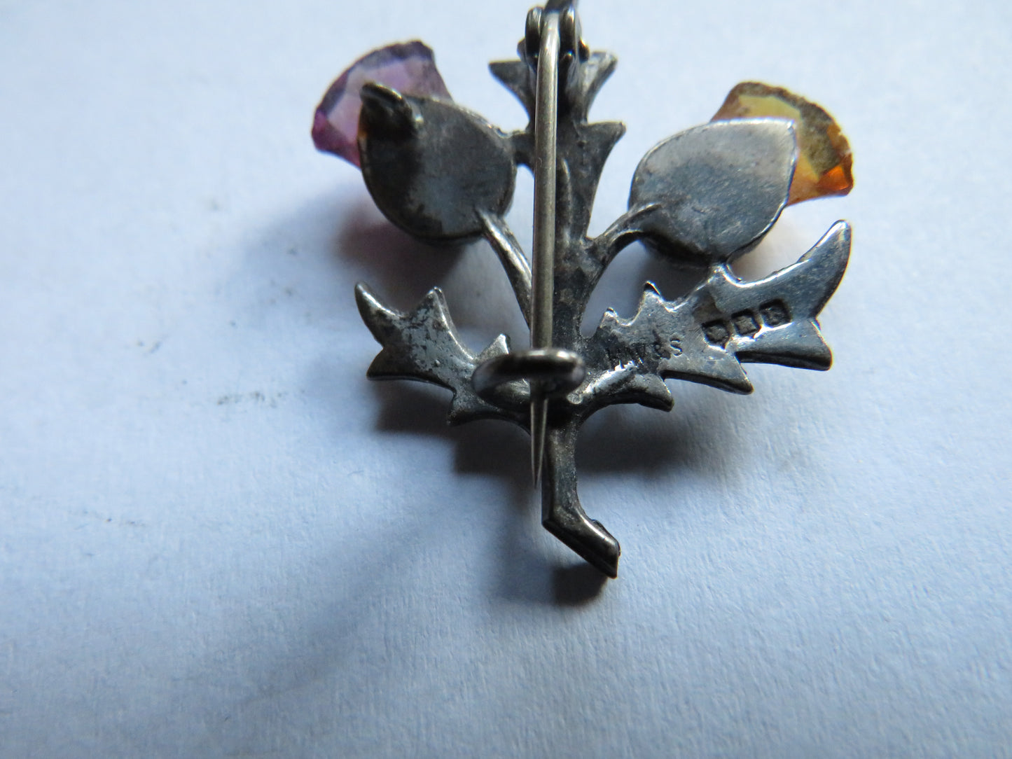 Sterling Silver Scottish Thistle Brooch