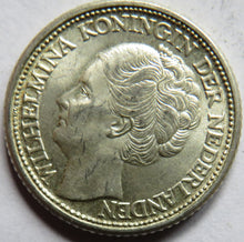 Load image into Gallery viewer, 1944-P Netherlands Silver 25 Cents Coin In High Grade
