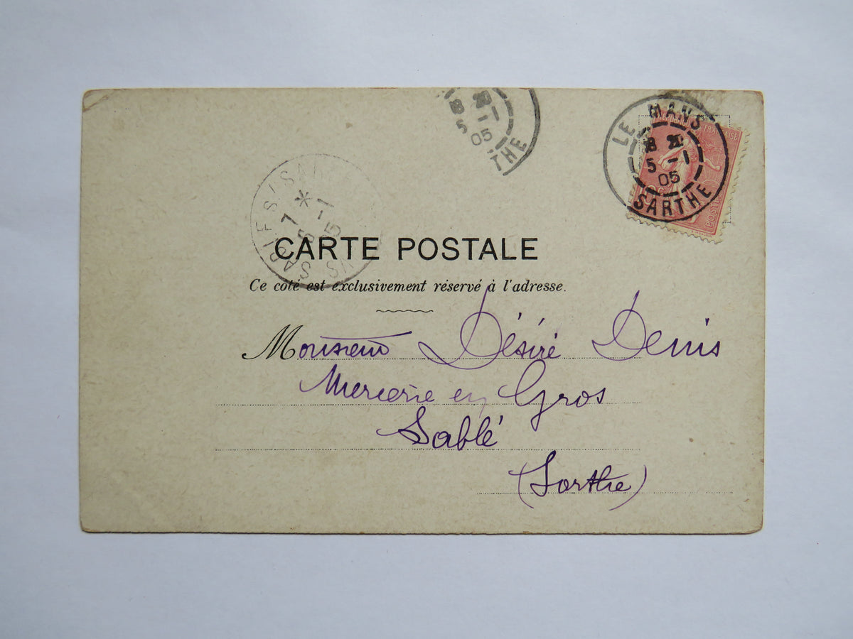 Vintage Postcard of Motifs De Punition- Guillaume, 1905