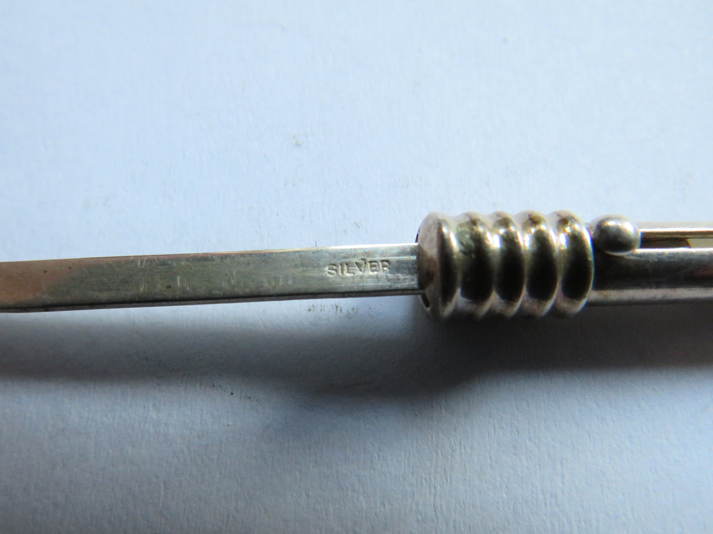 Antique Silver Propelling Tooth Pick