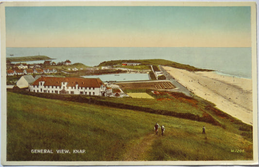 Vintage Postcard of General View, Knap