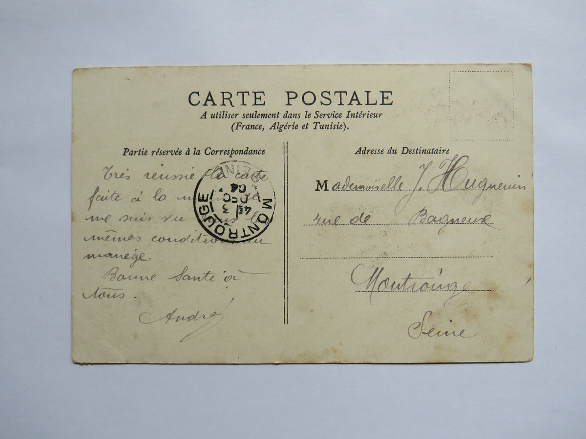 Vintage Postcard of Le Trousseau, E.R. Paris, 1904