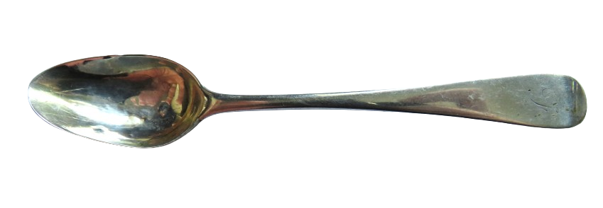 Antique Sterling Silver Georgian Scottish Teaspoon