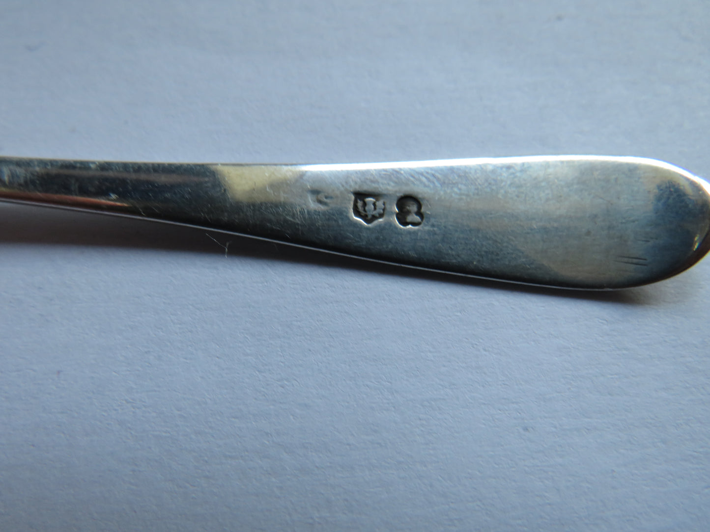 Antique Sterling Silver Georgian Scottish Teaspoon