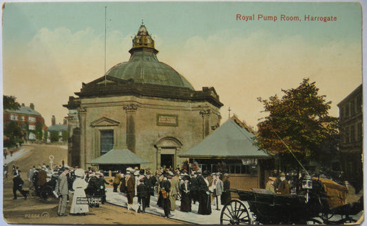Vintage Postcard of Royal Pump Room, Harrogate