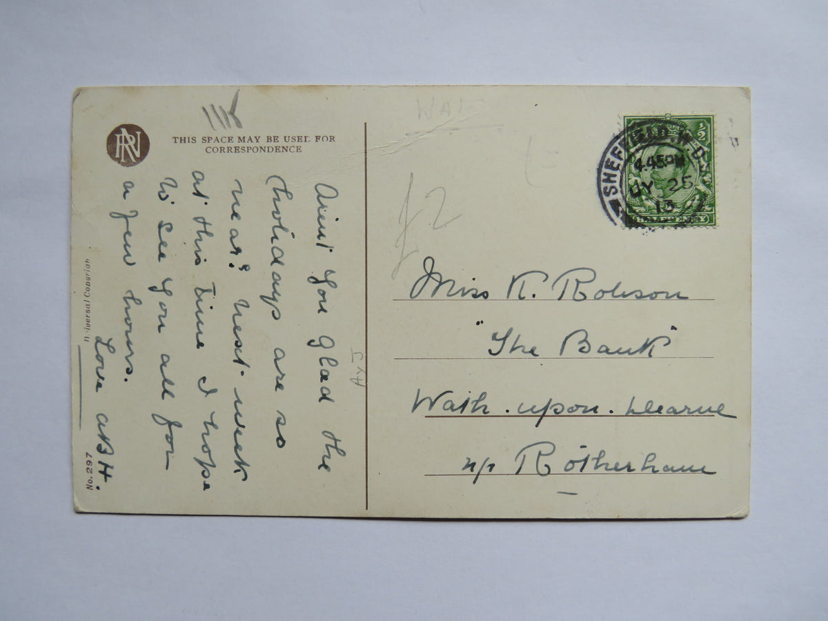 Vintage Postcard of "My Big Brother" from Artist Philip Boileau, 1913