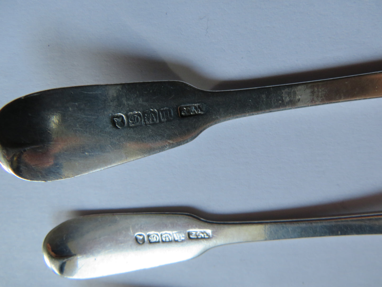 3 Antique Sterling Silver Spoons Hallmarked Edinburgh 1838