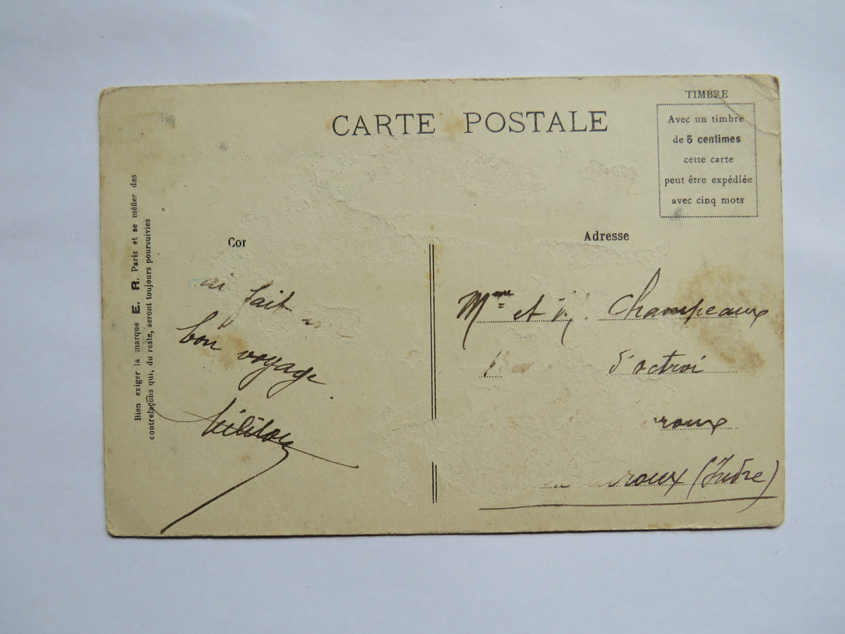 Vintage Postcard of A la Cuisine, Scenes Militaires - E.R. Paris