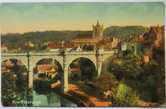 Vintage Postcard of Knaresborough