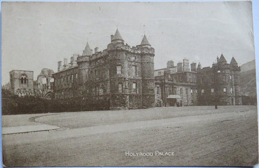 Vintage Postcard of Holyrood Palace