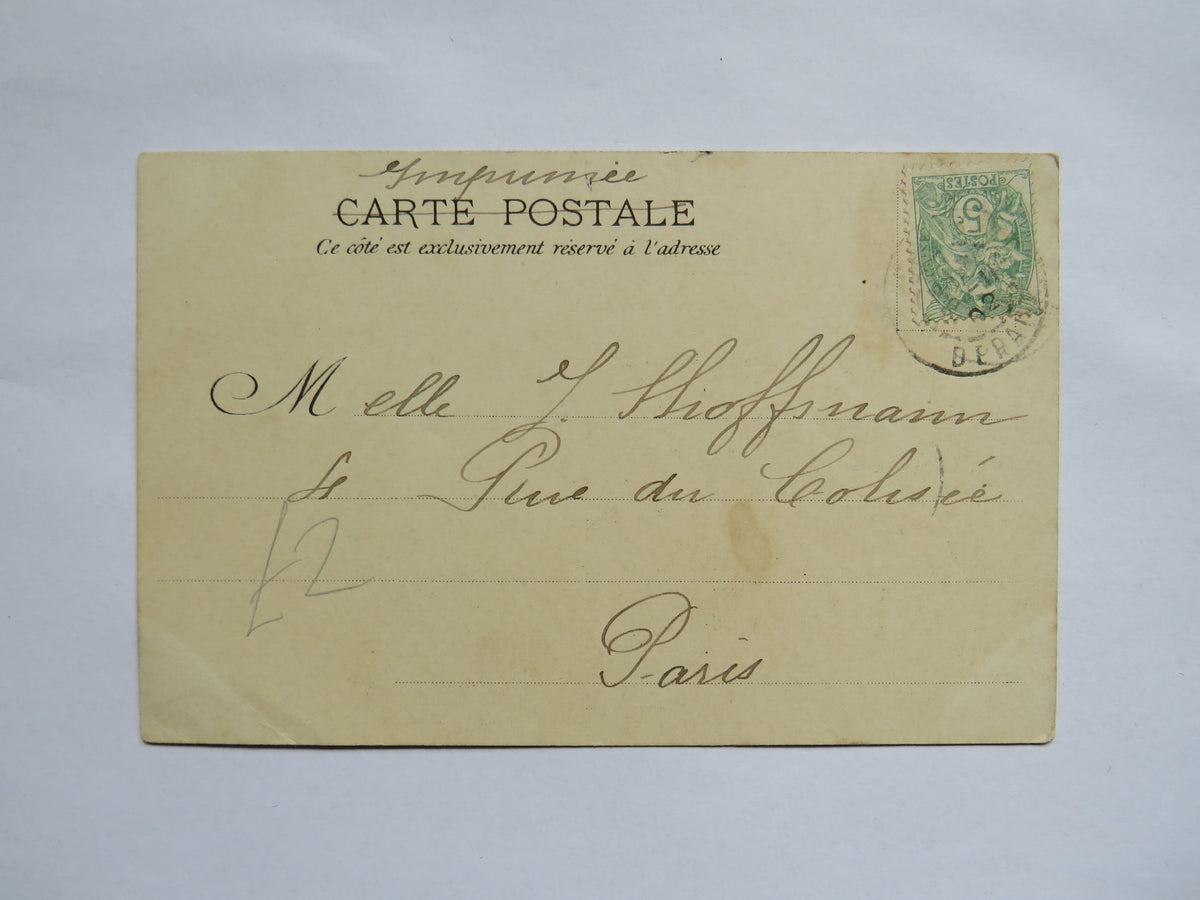 Vintage Postcard of Les "Reservoirs" - Guillaume