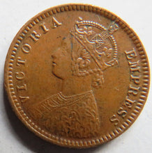 Load image into Gallery viewer, 1901 Queen Victoria India 1/12th Anna Coin
