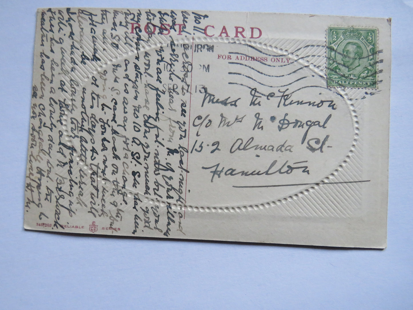 Vintage Postcard of Edinburgh From The Castle