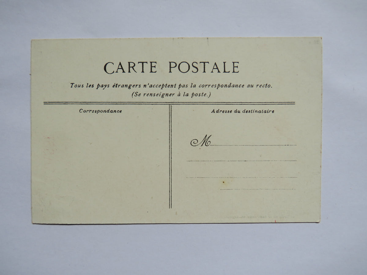 Vintage Postcard of Biscuits Nantais, Ducasse & Guibal, Guillaume
