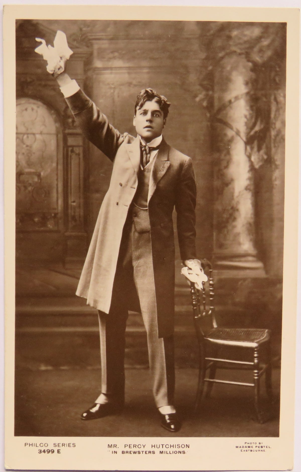 Vintage Postcard of Mr. Percy Hutchinson in Brewsters Millions, Philco Series 3499 E