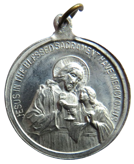 Remembrance of First Holy Communion Commemorative Religious Medal
