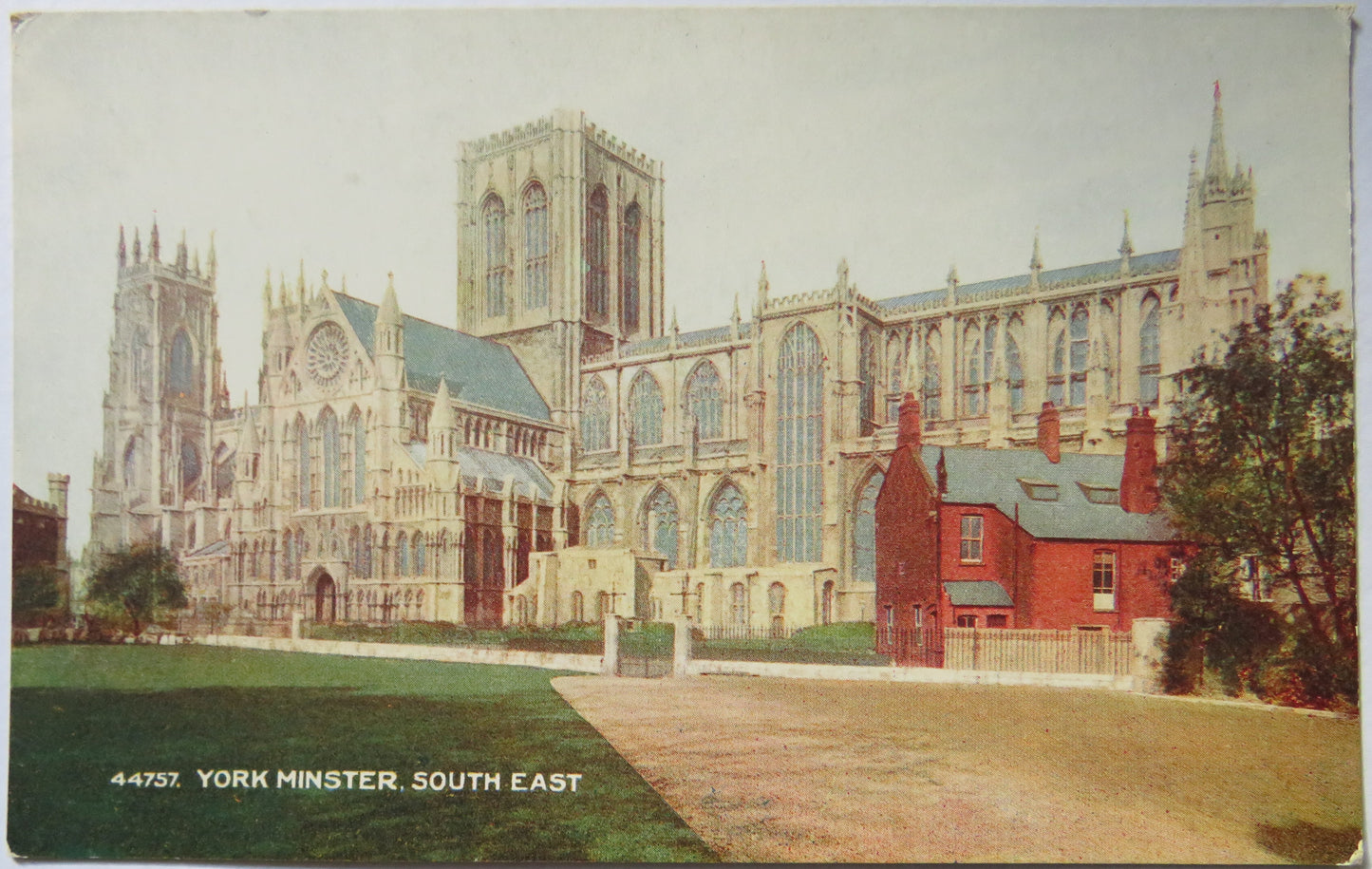 Vintage Postcard of York Minster, South East