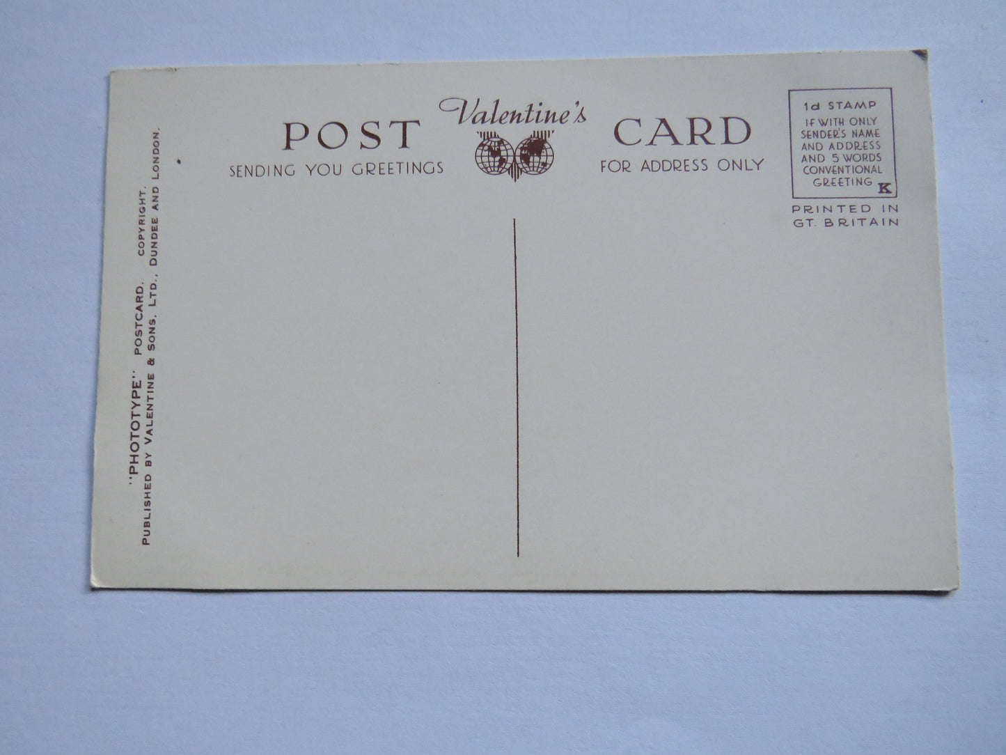 Vintage Postcard Edinburgh Castle and Ross Fountain