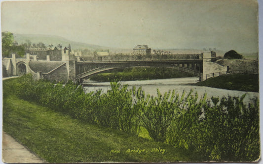 Vintage Postcard of New Bridge, Ilkley
