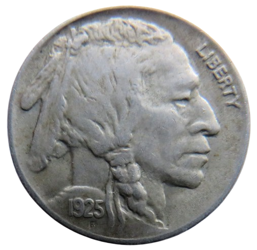 1925 USA Buffalo Nickel Coin