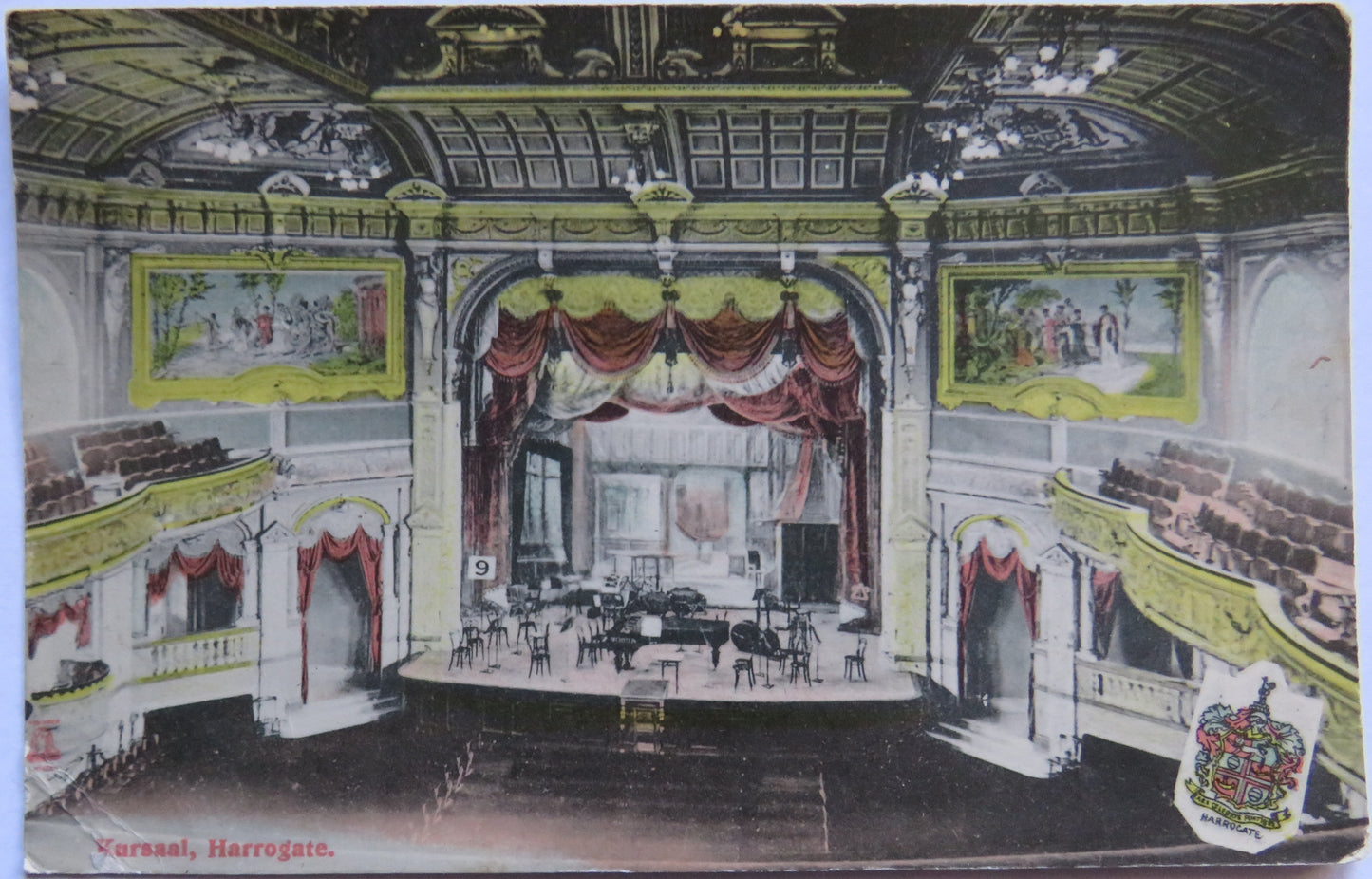 Vintage Postcard of Kursaal, Harrogate